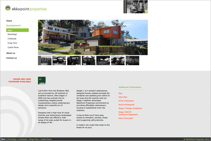 Ekkopoint Property website